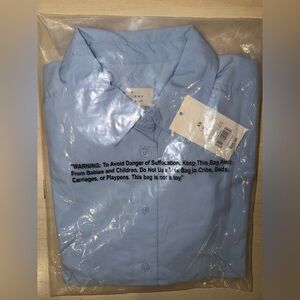 a new day Men's Sky Blue Dress Shirt